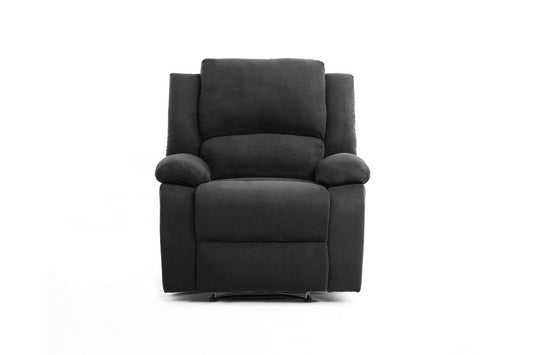 Fauteuil de relaxation 9121 manuel en microfibre - Meublei