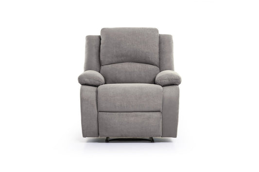 Fauteuil de relaxation 9121 manuel en microfibre - Meublei