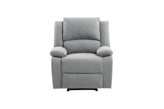 Fauteuil de relaxation 9121 manuel en tissu - Meublei