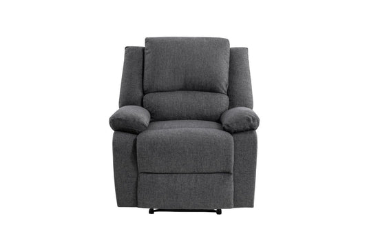 Fauteuil de relaxation 9121 manuel en tissu - Meublei