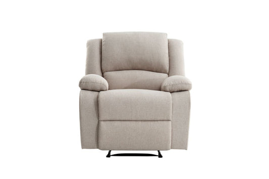 Fauteuil de relaxation 9121 manuel en tissu - Meublei