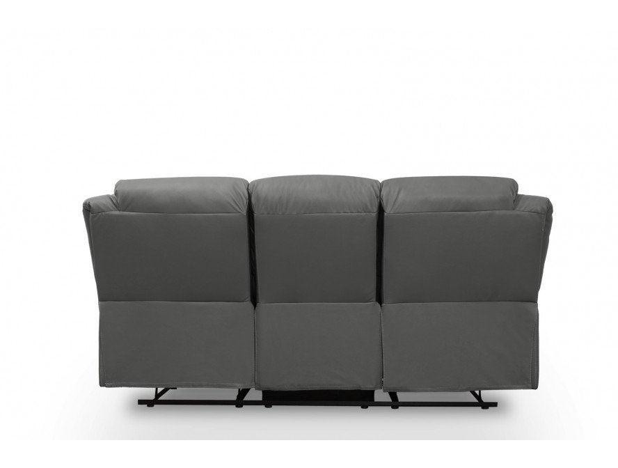 Canapé d'angle ISABELLA convertible avec 2 coffres pieds métal noir en tissu style industriel - Meublei