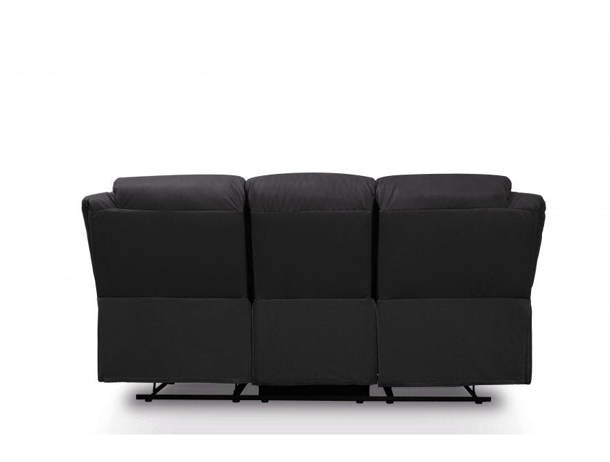 Canapé d'angle ISABELLA convertible avec 2 coffres pieds métal noir en tissu style industriel - Meublei