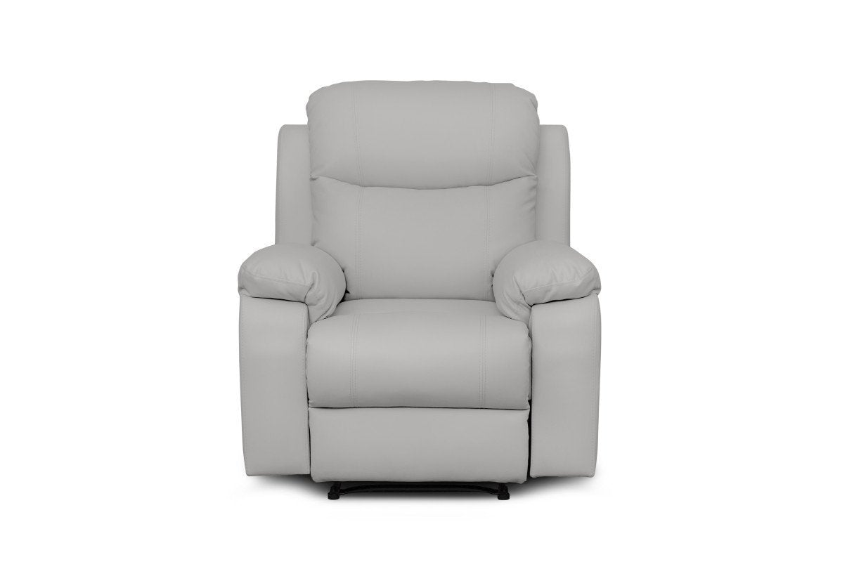 Fauteuil de relaxation BRUNONE électrique en tissu imitation cuir - Meublei