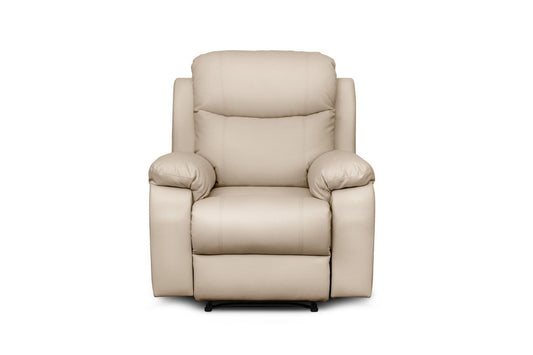 Fauteuil de relaxation BRUNONE électrique en tissu imitation cuir - Meublei