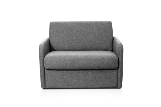 Fauteuil couchage DANILO rapide 70x190 en tissu - Meublei