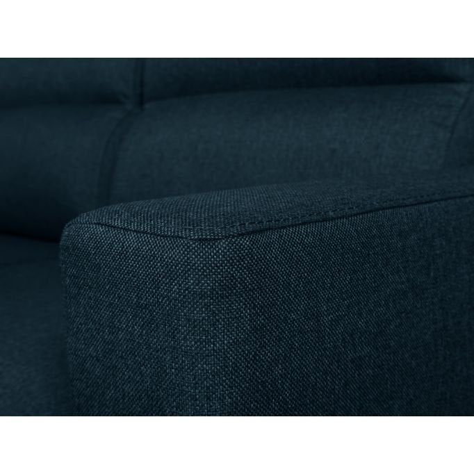 Canapé d'angle CASSIO réversible convertible en tissu - Meublei