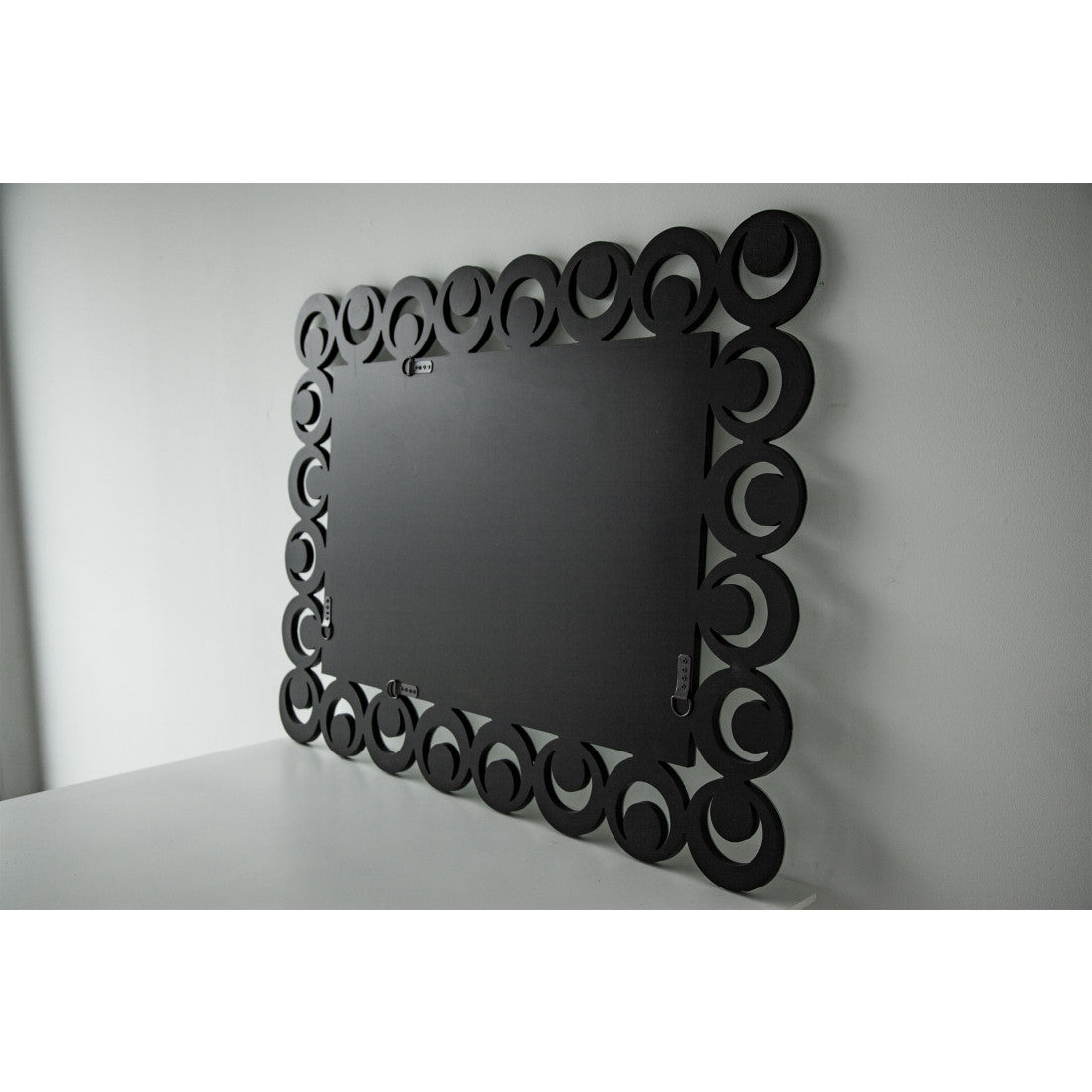 miroir mural  Argenté  120 cm x  90 x 2 - Meublei