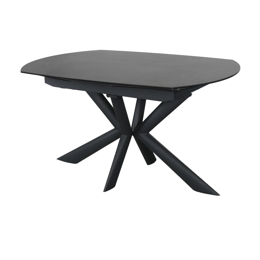 La table de salle à manger extensible Bonita : un design épuré et un plateau rotatif pour un confort optimal - Meublei