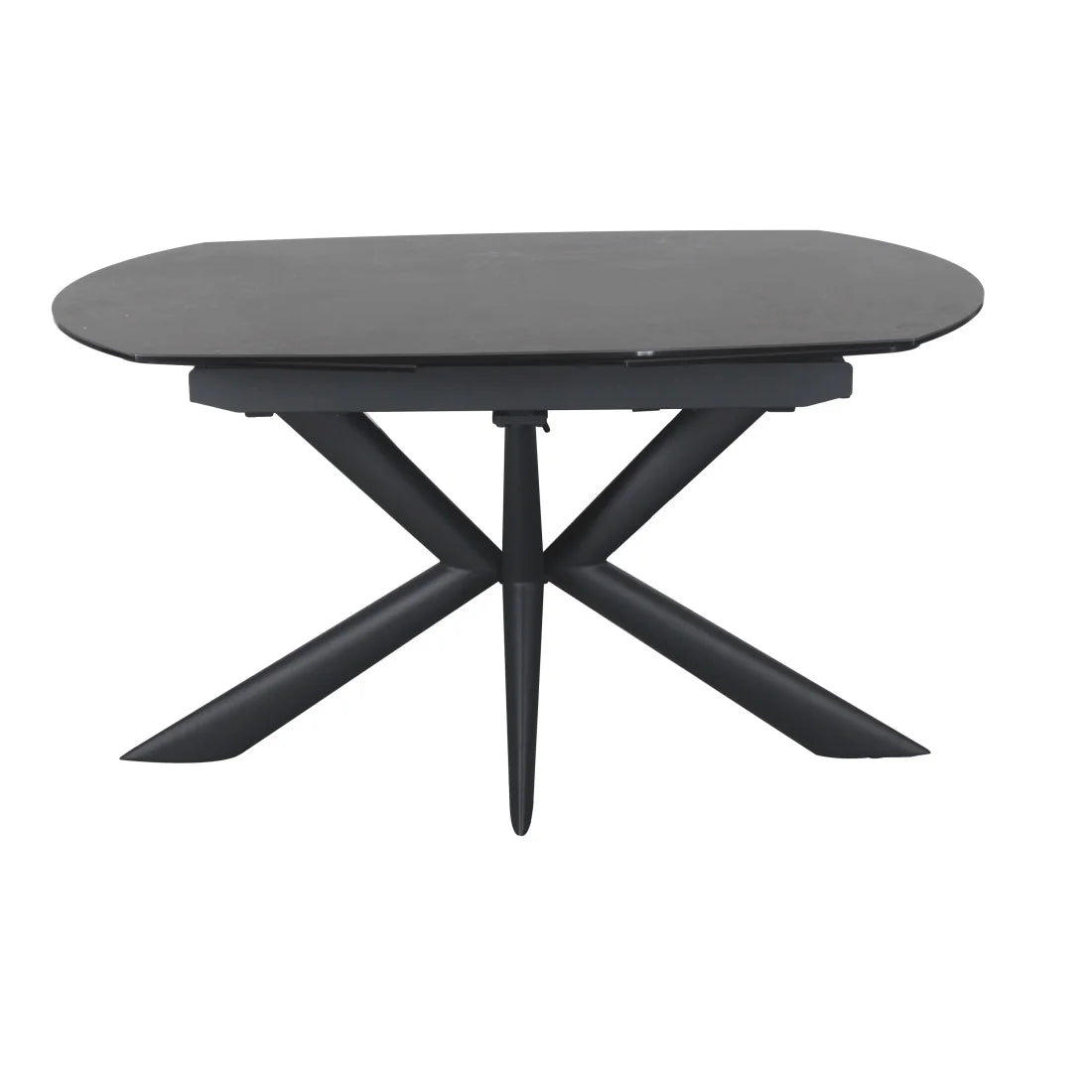 La table de salle à manger extensible Bonita : un design épuré et un plateau rotatif pour un confort optimal - Meublei